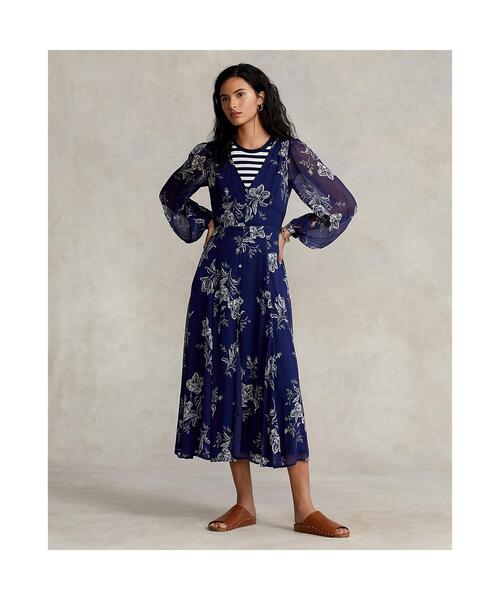 Sale セール クリンクルド フローラル シフォン ドレス ワンピース Polo Ralph Lauren ポロラルフローレン のファッション 本店は大感謝祭セール Arenatheatre Net Sale セール クリンクルド フローラル シフォン ドレス ワンピース Polo Ralph Lauren ポロラルフローレン のファッション 本店は大感謝祭セール Arenatheatre Net