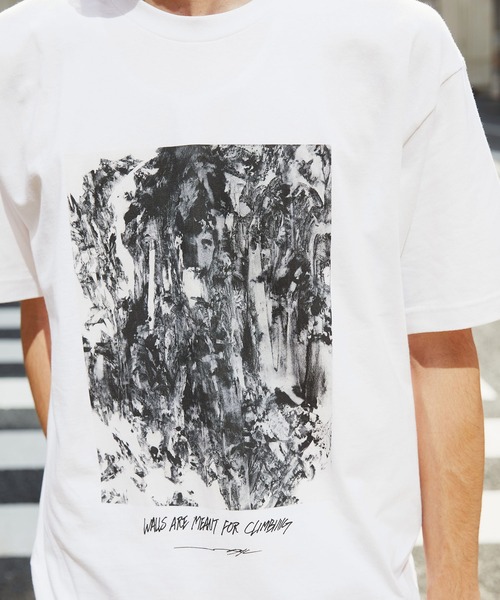 THE NORTH FACE（ザノースフェイス）の「THE NORTH FACE S/S WALLS TEE / ザ ノース フェイス ショートスリーブ ウォールズ ティー（Tシャツ/カットソー・メンズ・ホワイト/ホワイト系その他・M/L/XL/S）」の7枚目の写真