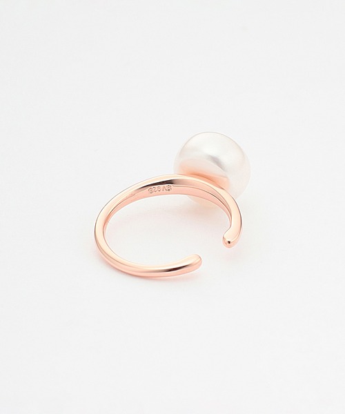 ESTELLE（エステール）の「6月誕生石 シルバー 淡水パール イヤーカフ ESTELLE/エステール（イヤーカフ・レディース・ピンク・-）」の5枚目の写真