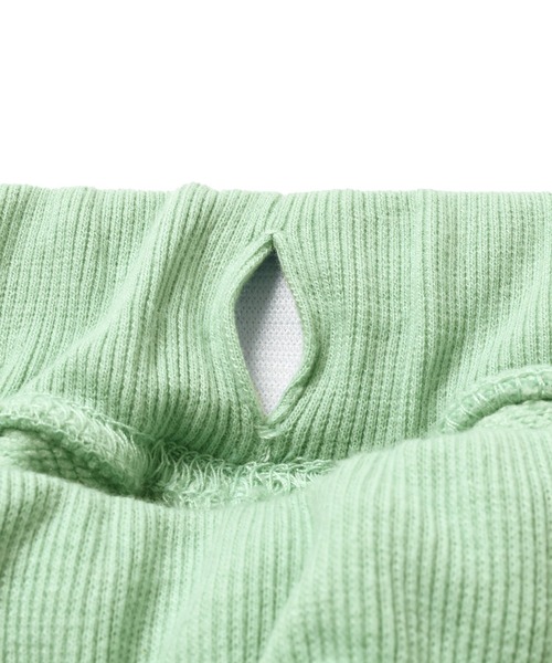 GLAZOS（グラソス）の「[テーパード]裏毛・ロゴスウェットパンツ【セットアップ対応】（スウェットパンツ・キッズ・ブラック/ライトグリーン/ベージュ系その他・130cm/140cm/150cm/160cm/170cm）」の11枚目の写真