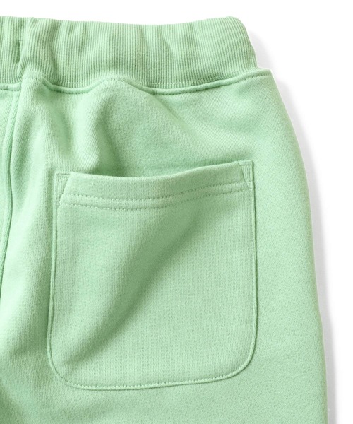 GLAZOS（グラソス）の「[テーパード]裏毛・ロゴスウェットパンツ【セットアップ対応】（スウェットパンツ・キッズ・ブラック/ライトグリーン/ベージュ系その他・130cm/140cm/150cm/160cm/170cm）」の15枚目の写真