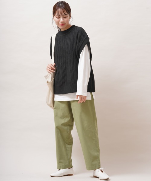 美品 2024春夏 パラスパレス ぽこぽこニットベスト ゆったり 美品 2024春夏 パラスパレス ぽこぽこニットベスト ゆったり