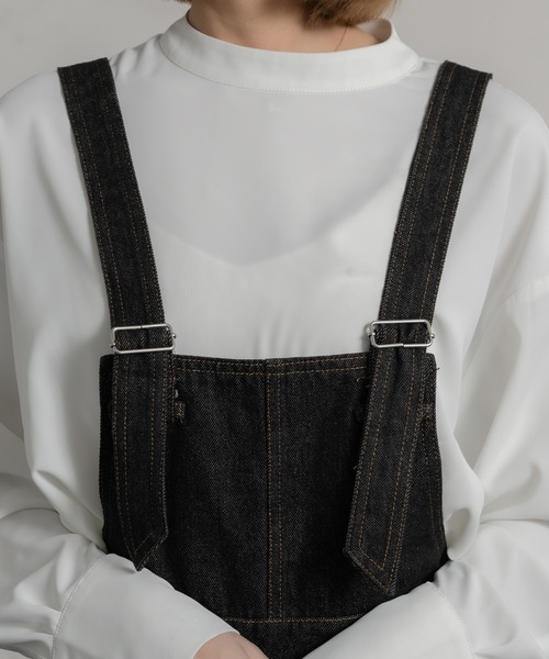 Ezick（エジック）の「スソラウンドロングTシャツブラウス（シャツ/ブラウス・レディース・オフホワイト・FREE）」の2枚目の写真