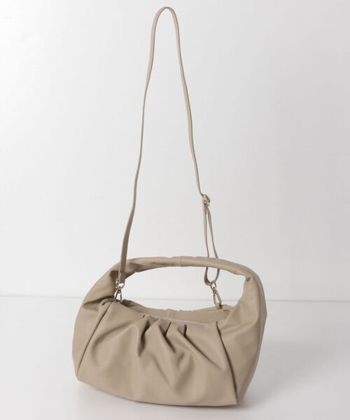 AULENTTI オウレンティ　ワンハンドルバッグ ベージュ AULENTTI（オウレンティ）の「【AULENTTI】ワンハンドルバッグ