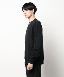 【極美品】MSGM ブラック スウェット M NEW】MSGM ブラッシュロゴ スウェットシャツ【Japan Exclusive