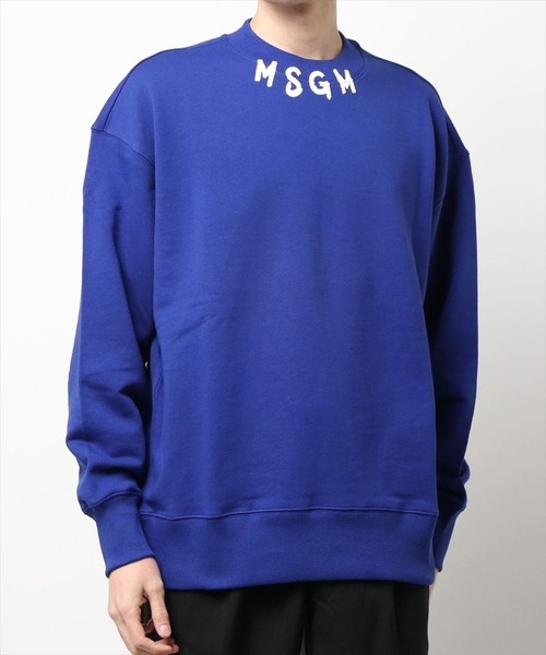 MSGM スウェットシャツ XS 青 MSGM スウェットシャツ XS 青