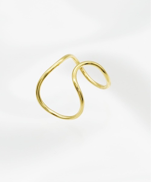 BYOKA（ビョーカ）の「【BYOKA / ビョーカ】G.WILLOW RING / リング（リング・レディース・ゴールド・S/M）」の3枚目の写真
