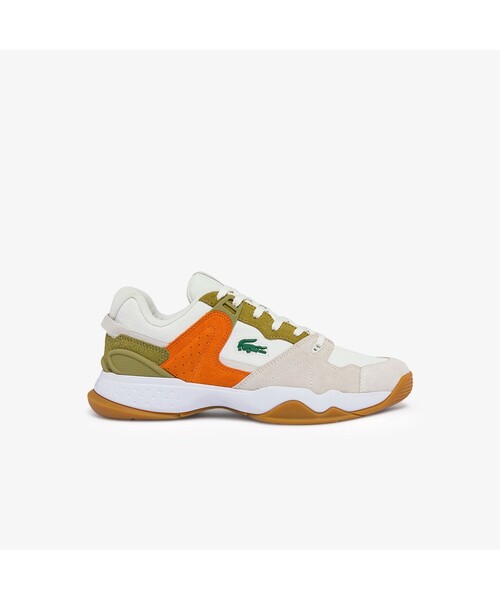 LACOSTE(ラコステ)の「メンズ T-POINT 0722 3(スニーカー・メンズ・オフホワイト・25.5cm/26.5cm/28.5cm/25.0cm/26.0cm/27.0cm/28.0cm)」の1枚目の写真