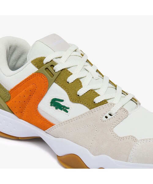 LACOSTE(ラコステ)の「メンズ T-POINT 0722 3(スニーカー・メンズ・オフホワイト・25.5cm/26.5cm/28.5cm/25.0cm/26.0cm/27.0cm/28.0cm)」の4枚目の写真