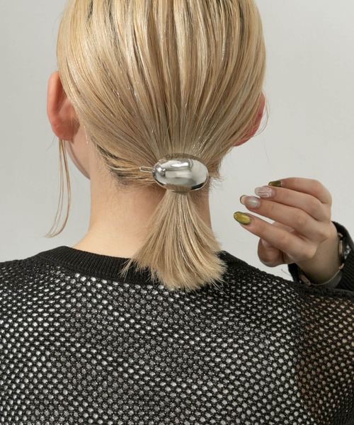 SMELLY(スメリー)の「メタルリッタイヘアピン(ヘアピン・レディース・シルバー・-)」の2枚目の写真