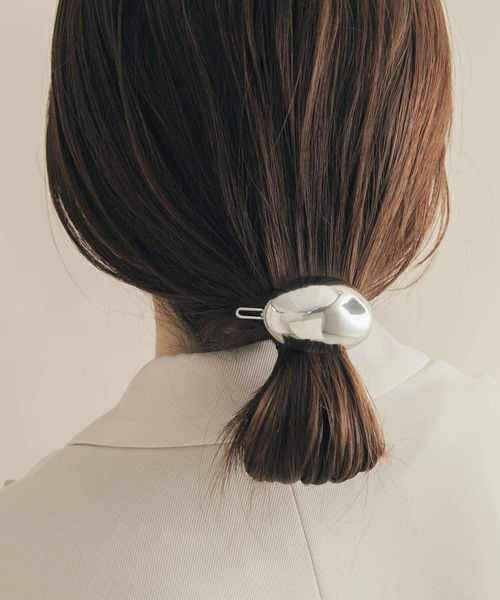 SMELLY(スメリー)の「メタルリッタイヘアピン(ヘアピン・レディース・シルバー・-)」の4枚目の写真