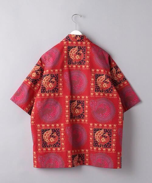 Needles(ニードルス)の「<NEEDLES(ニードルズ)> バティック カバナ シャツ■■■(シャツ/ブラウス・メンズ・レッド・M/S)」の2枚目の写真