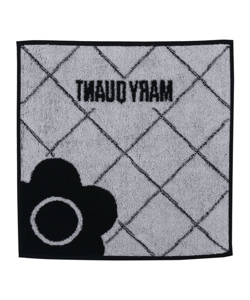 MARY QUANT（マリークワント）の「ラティスパターン ミニタオル（ハンカチ/ハンドタオル・レディース・ベージュ/ブラック/ブルー/ピンク・FREE）」の5枚目の写真