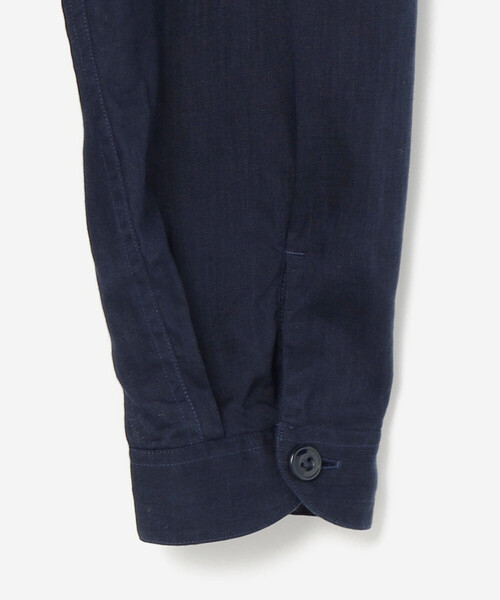 DANTON（ダントン）の「DANTON | フランダースリネン バンドカラーシャツ MEN（シャツ/ブラウス・メンズ・ネイビー/ホワイト/ベージュ・42/40）」の22枚目の写真