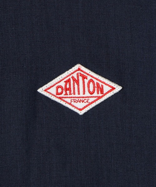 DANTON（ダントン）の「DANTON | フランダースリネン バンドカラーシャツ MEN（シャツ/ブラウス・メンズ・ネイビー/ホワイト/ベージュ・42/40）」の15枚目の写真