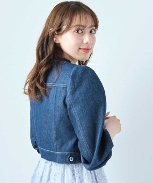 WILLSELECTION（ウィルセレクション）の「Gジャン（ブルゾン・レディース・ブルー/ネイビー・MEDIUM）」の5枚目の写真