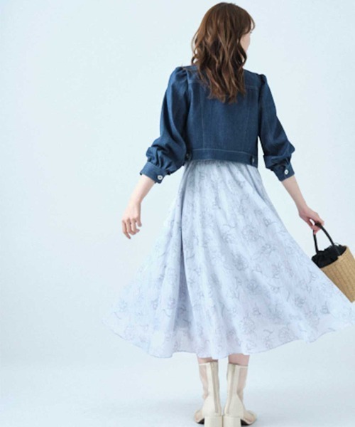 WILLSELECTION（ウィルセレクション）の「Gジャン（ブルゾン・レディース・ブルー/ネイビー・MEDIUM）」の8枚目の写真