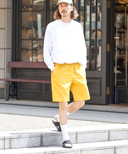 EDWIN/エドウィン】リップストップ クロスベルトサンダル ワンポイント