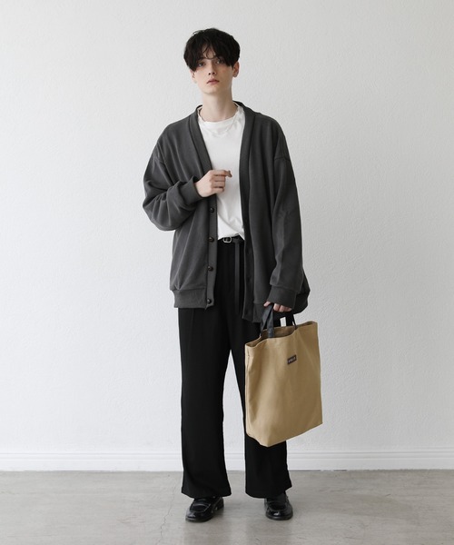 ETELIO(エテリオ)の「2wayキャンバストートバッグ(トートバッグ・メンズ・ブラック/ベージュ/グレー/アイボリー・FREE)」の16枚目の写真