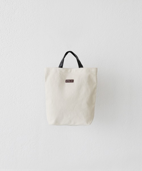 ETELIO(エテリオ)の「2wayキャンバストートバッグ(トートバッグ・メンズ・ブラック/ベージュ/グレー/アイボリー・FREE)」の18枚目の写真
