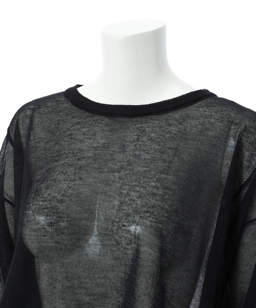 fifth(フィフス)の「ドルマンシアートップス(Tシャツ/カットソー・レディース・ブラック/ベージュ・M)」の10枚目の写真