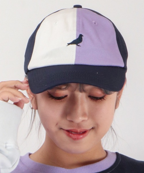 staple（ステイプル）の「STAPLE ロゴキャップ（キャップ・メンズ・パープル/ブラック/カモフラージュ/ブルーグリーン/ブルー/オレンジ・FREE）」の4枚目の写真