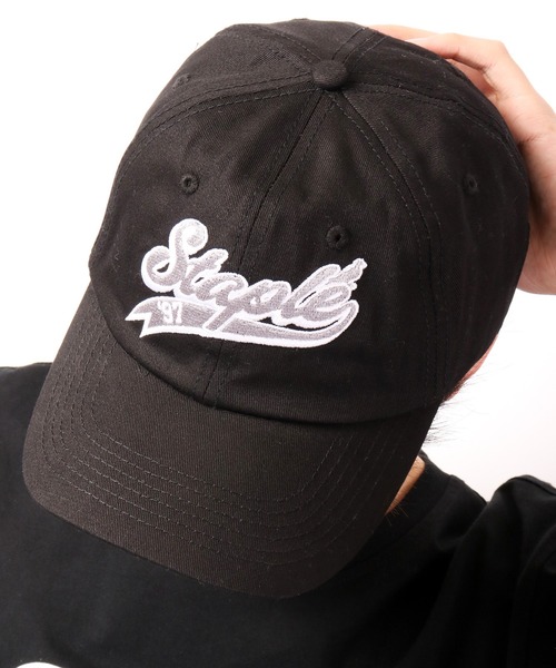 staple（ステイプル）の「STAPLE ロゴキャップ（キャップ・メンズ・パープル/ブラック/カモフラージュ/ブルーグリーン/ブルー/オレンジ・FREE）」の7枚目の写真
