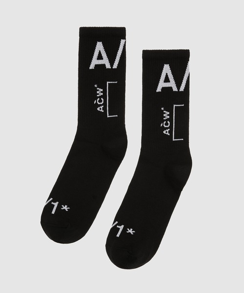 A-COLD-WALL*(アコールドウォール)の「JACQUARD SOCK(ソックス/靴下・メンズ・ブラック/オレンジ/ホワイト系その他・FREE)」の3枚目の写真