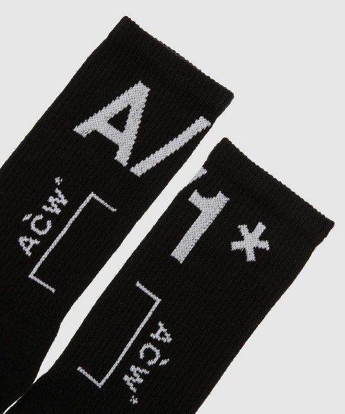A-COLD-WALL*(アコールドウォール)の「JACQUARD SOCK(ソックス/靴下・メンズ・ブラック/オレンジ/ホワイト系その他・FREE)」の6枚目の写真
