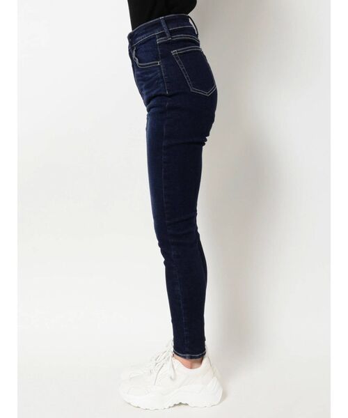 EVRIS（エヴリス）の「セルフサイズスキニーデニムパンツ（デニムパンツ・レディース・ブラック/インディゴブルー・MEDIUM/X-SMALL）」の5枚目の写真