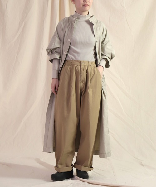 【SALE20%OFF】Brocante ブロカント  20コーマツイル リセアン トラウザー チノパン 33-313T 日本製 レディース 楽天市場】Brocante ブロカント 20コーマツイル リセアン