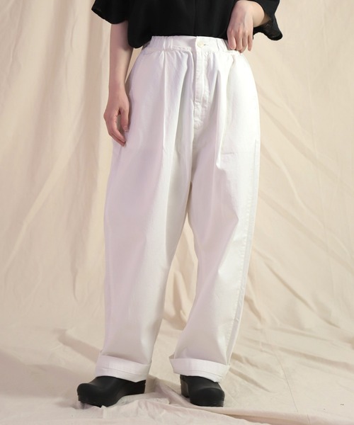 【SALE20%OFF】Brocante ブロカント  20コーマツイル リセアン トラウザー チノパン 33-313T 日本製 レディース 楽天市場】Brocante ブロカント 20コーマツイル リセアン