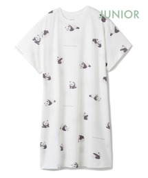 gelato pique（ジェラートピケ）の「【JUNIOR】【ONLINE限定】パンダモチーフドレス（ルームワンピース・キッズ）」