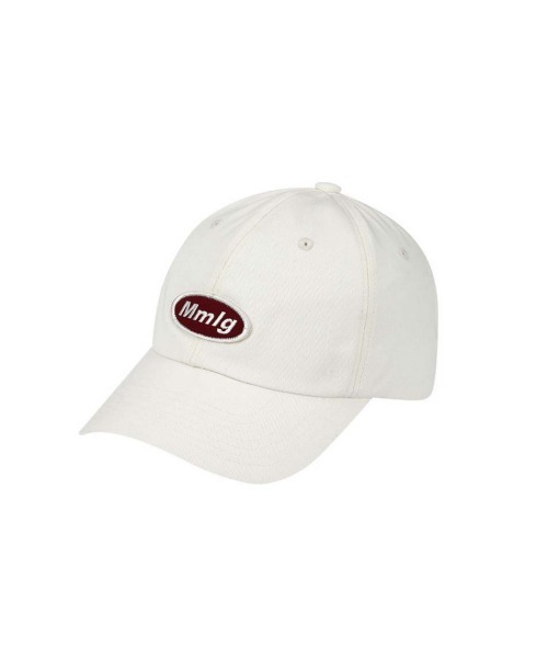87mm（87mm）の「【87MM / Mmlg】MMLG WP BALLCAP / パルチムエムエム Mmlg MMLG WP ワッペンロゴ ベースボールキャップ（キャップ・レディース・アイボリー/ピンク/ブラウン/ネイビー/ブラック・FREE）」の8枚目の写真