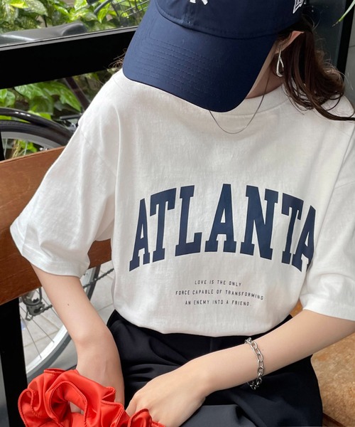 ATLANTAロゴTシャツ