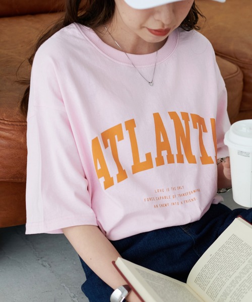 ATLANTAロゴTシャツ