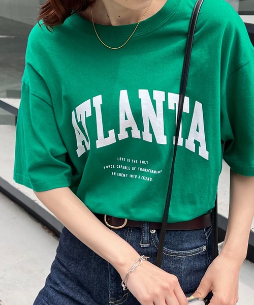 ATLANTAロゴTシャツ