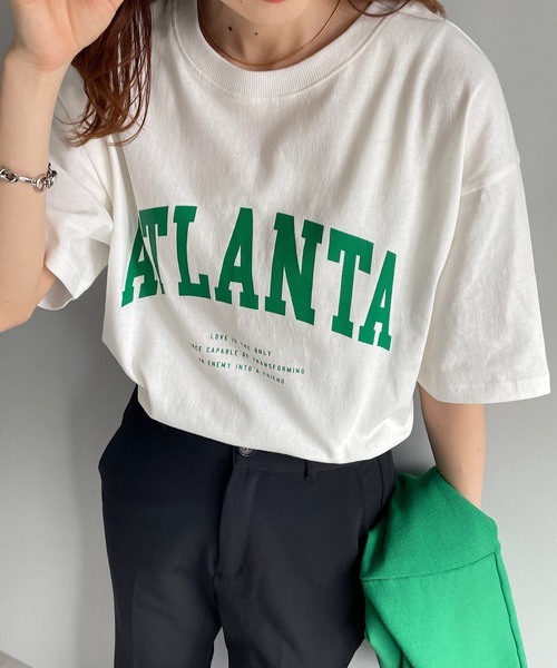 ATLANTAロゴTシャツ