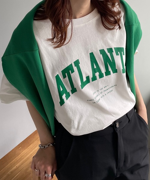 ATLANTAロゴTシャツ