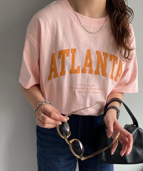 ATLANTAロゴTシャツ