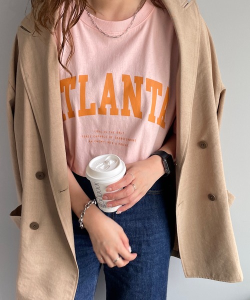 ATLANTAロゴTシャツ