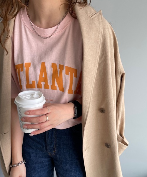 ATLANTAロゴTシャツ