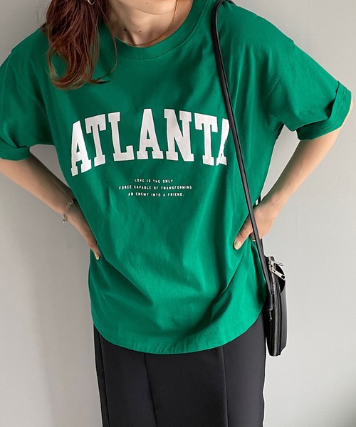 ATLANTAロゴTシャツ