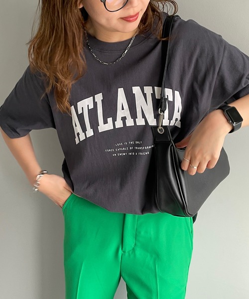 ATLANTAロゴTシャツ