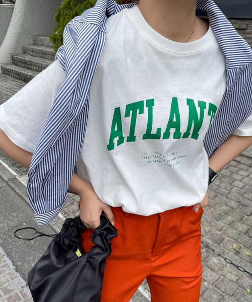 ATLANTAロゴTシャツ