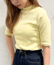 リブハイネックカットソー【ZOZOTOWN限定アイテム】