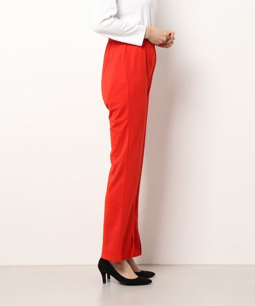 RODEO CROWNS WIDE BOWL（ロデオクラウンズワイドボウル）の「カットスリットパンツ（その他パンツ・レディース・ブラック/レッド/イエロー・FREE）」の4枚目の写真