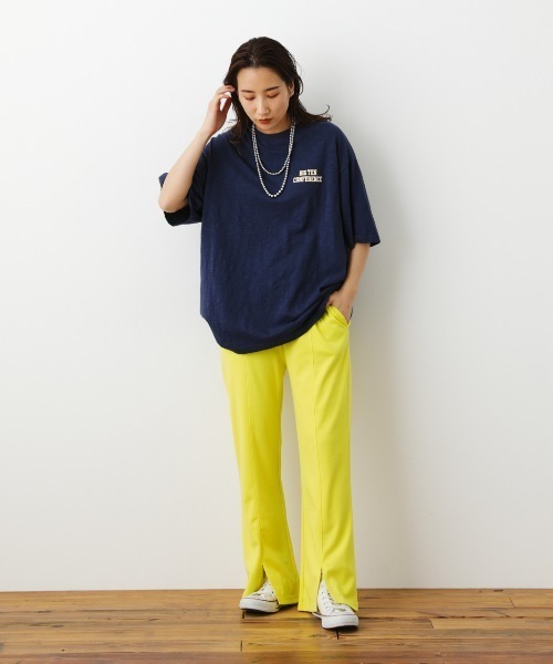 RODEO CROWNS WIDE BOWL（ロデオクラウンズワイドボウル）の「カットスリットパンツ（その他パンツ・レディース・ブラック/レッド/イエロー・FREE）」の16枚目の写真