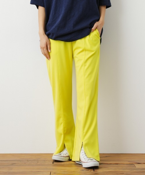 RODEO CROWNS WIDE BOWL（ロデオクラウンズワイドボウル）の「カットスリットパンツ（その他パンツ・レディース・ブラック/レッド/イエロー・FREE）」の20枚目の写真