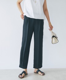 RIVE DROITE | リネンライクタックパンツ(その他パンツ)